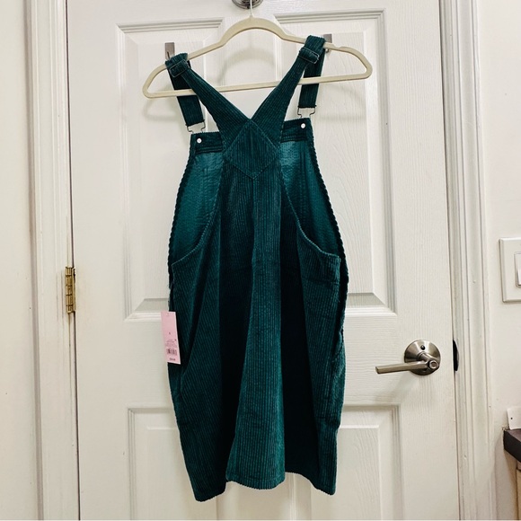 wild fable Teal Corduroy Pinafore Dress - Picture 2 of 7
